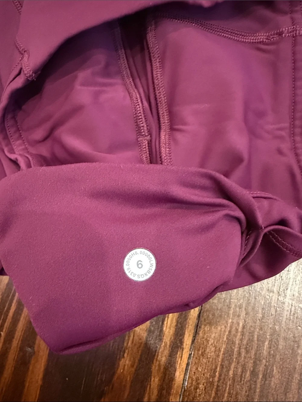 lululemon athletica Plum Leggings